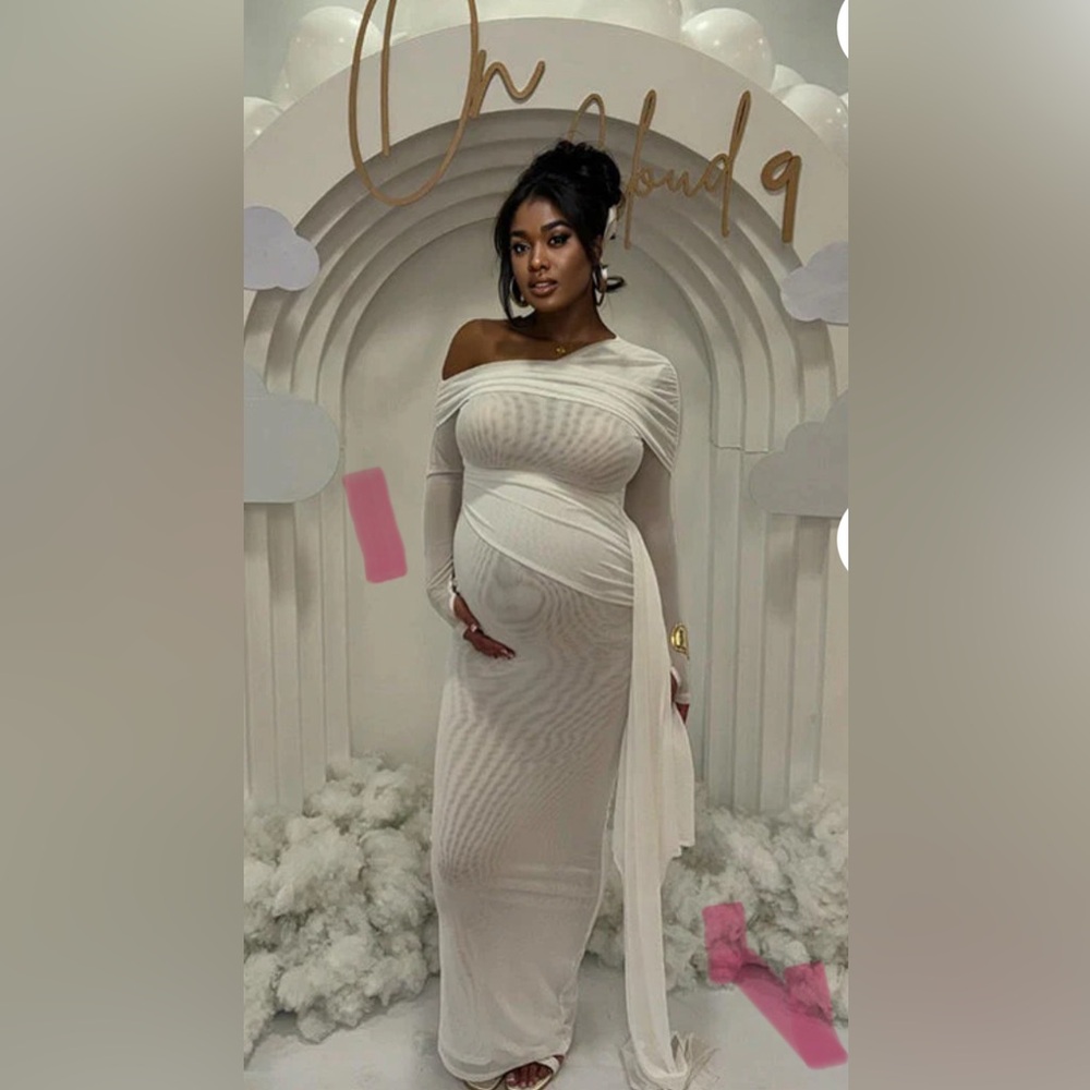 Maternity gown!